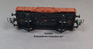 Trix Express 33451 H0 Niederbordwagen Omm, DB, OVP