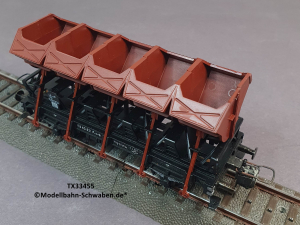 Trix Express 33455 H0 Muldenkippwagen, DB, OVP