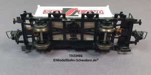 Trix Express 33466 H0 Containertragwagen, bel. m. 20 Container Sea Land, DB