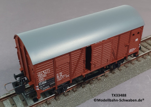 Trix Express 33488 H0 Ged. Güterwagen Gklm, DB, OVP