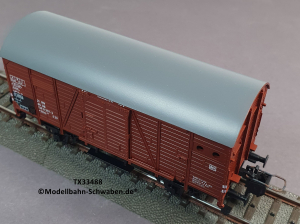 Trix Express 33488 H0 Ged. Güterwagen Gklm, DB, OVP