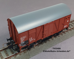 Trix Express 33488 H0 Ged. Güterwagen Gklm, DB, OVP