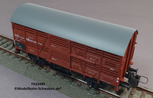 Trix Express 33489 H0 Verschlagwagen, DB, OVP