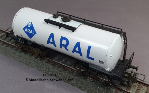 Trix Express 33494 H0 Kesselwagen ARAL, 4-achs, DB, OVP