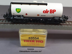 Trix Express 33554 H0 Kesselwagen, air BP, 4-achs, DB, OVP