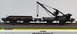 Trix Express 33805 H0 Profi Club Jahreswagen 2002, Kranwagen, K.Bay.Sts.B.,OVP