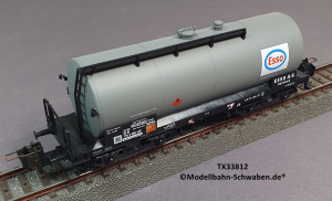 Trix Express 33812 H0 Kesselwagen,ESSO, 4-achs, DB, OVP