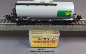 Trix Express 33815 H0 Kesselwagen, BP, 4-achs, DB, OVP