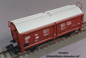 Trix Express 33824 H0 Hubschiebedachwagen, DB, OVP