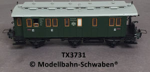 Trix Express 3731 H0 Personenwagen 2./3. Kl, BN Velten/Mark 054401, DRG, OVP