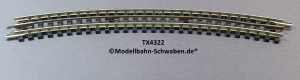 Trix Express 4322 H0 Gleis Gebogen R2/30°