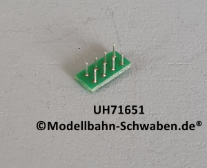 Uhlenbrock 71651 Schnittstellenstecker nach NEM 652