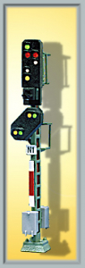 Viessmann 4416 N Licht-Ausfahrsignal mit Vorsignal