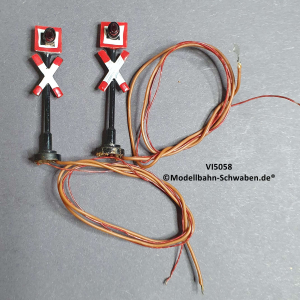 Viessmann 5058 H0 Andreaskreuze, 2 Stück