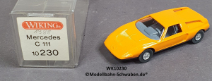Wiking 10230 H0, MB, C 111, orange, OVP