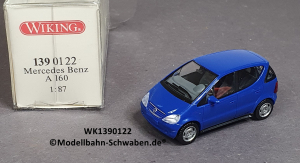 Wiking 1390122 H0, MB A-160, 5-Türer, blau, OVP