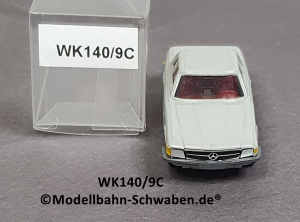Wiking 140/9C H0, MB 350 SL, lichtgrau, EVP