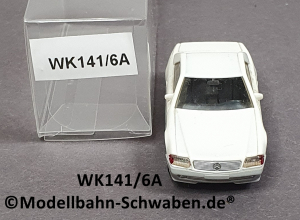 Wiking 141/6A H0, MB 500SL, weiss, EVP