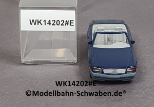 Wiking 14202 H0, MB 500 SL, dunkelblau, EVP