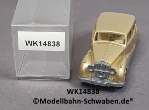 Wiking 14838 H0,Rolls Royce 1951 Silver Wraith, goldmetallic, EVP