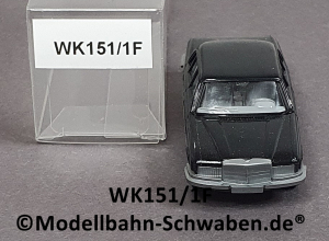 Wiking 151/1F H0, MB 450 SE, schwarz, EVP