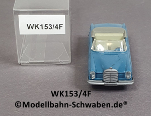 Wiking 153/4F H0 MB 300SE, azurblau, EVP