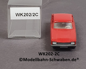 Wiking 202/2C H0, Ford Capri, rot, EVP