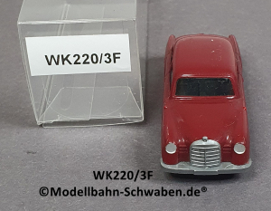 Wiking 220/3F H0 MB 180, weinrot, EVP