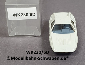 Wiking 230/6D H0, MB C111, IE, grauweiß, EVP