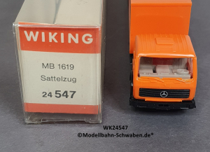 Wiking 24547 H0 MB 1619 Sattelzug, Staff Lichtkomfort