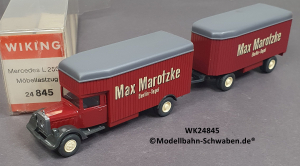 Wiking 24845 H0, MB L 2500 Möbellastzug, Max Marotzke, OVP