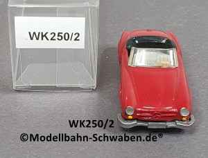 Wiking 250/2 H0, MB 190 SL Cabrio, rot, EVP
