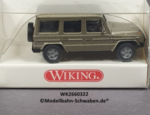 Wiking 2660322 H0, MB G 320, grau, OVP