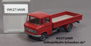 Wiking 271 H0, MB L 408 Pritsche, weinrot, EVP