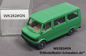 Wiking 282 H0, MB 207 D, Bus, grün, EVP