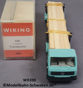 Wiking 390 H0, MB Langholz-Transporter, OVP