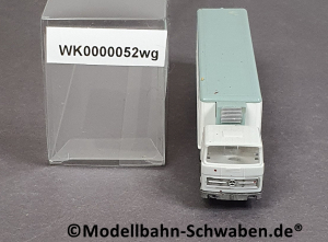 Wiking 52 N MB Kühl-Container Sattelzug, INTERFROST, weiss/grau, EVP