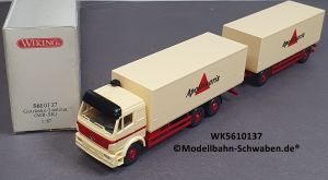 Wiking 5610137 H0, MB-SK, Koffer Hängerzug, Apollinaris, OVP