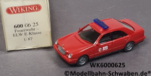 Wiking 6000625 H0 MB, ELW E-Klasse, Feuerwehr, OVP