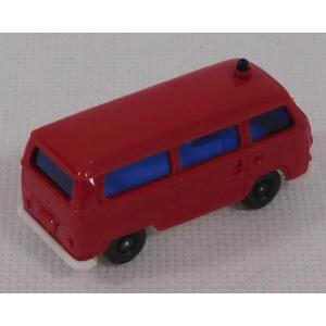 Wiking 603 H0 VW Bus T2 Feuerwehr rot