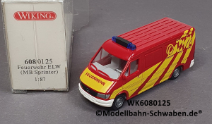 Wiking 6080125 H0 MB Sprinter ELW, Feuerwehr, OVP