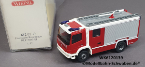 Wiking 6120139 H0 MB Rosenbauer RLF 2000 AT, Feuerwehr, OVP