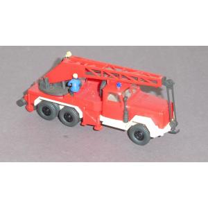 Wiking 630 H0 Feuerwehr Kranwagen Magirus KW 15