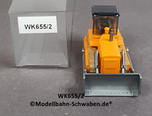 Wiking 655/2, H0, Planierraupe, orange, EVP