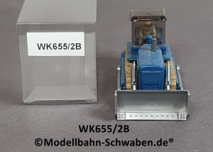 Wiking 655/2B H0 Planierraupe, capriblau, EVP