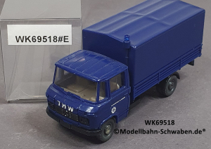 Wiking 69518 H0 THW Lkw Mercedes L 408, EVP