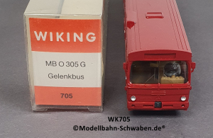 Wiking 705 H0 MB O305 G, Gelenkbus