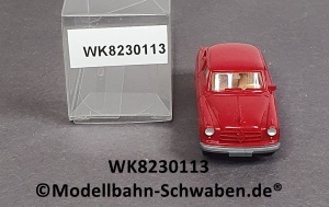 Wiking 8230113 H0, Borgward Isabella, Oldtimer, rot, EVP