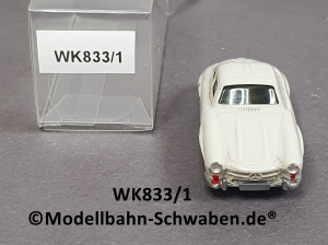 Wiking 833/1 H0, MB 300SL, creme, EVP