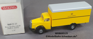 Wiking 8600125 H0 MB Koffer-LKW L 6600 Post, OVP